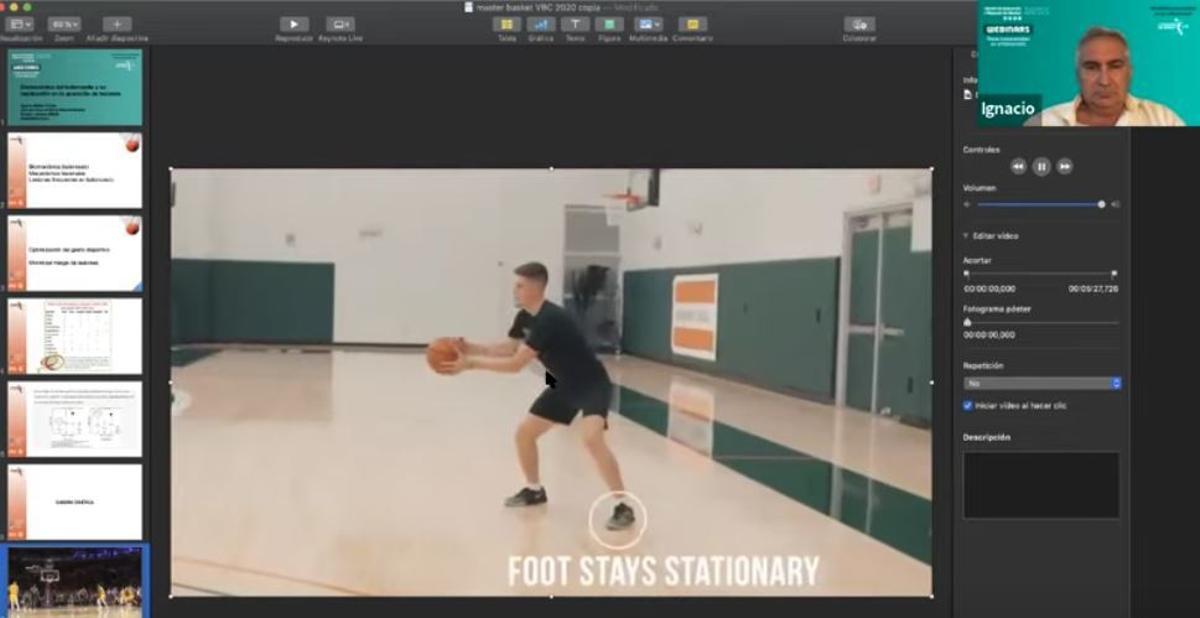 Estreno online de la Cátedra L'Alqueria del Basket