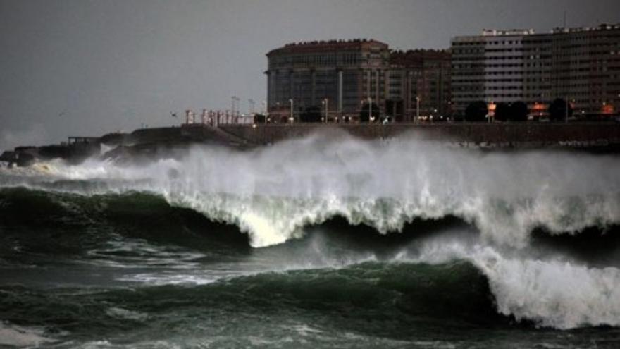 El temporal pone en riesgo extremo a Galicia