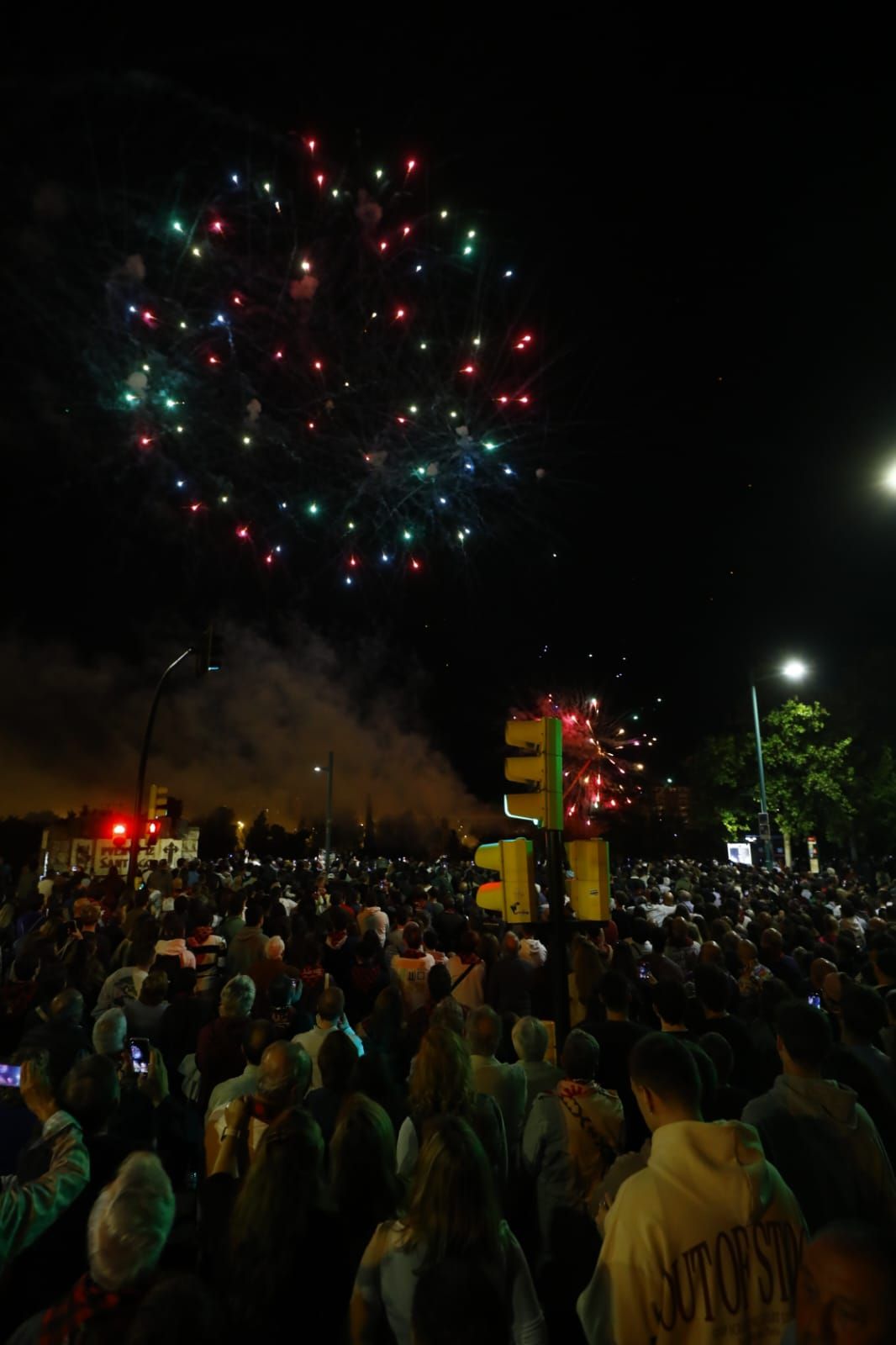 Los fuegos artificiales ponen un bonito broche final a las Fiestas del Pilar 2025