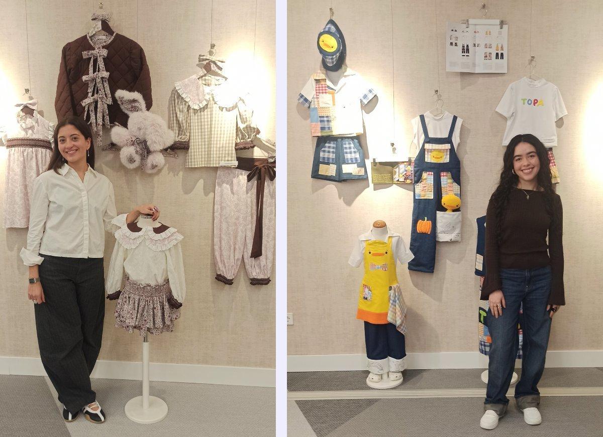 Otras dos creadoras de 'Moda miuda'.