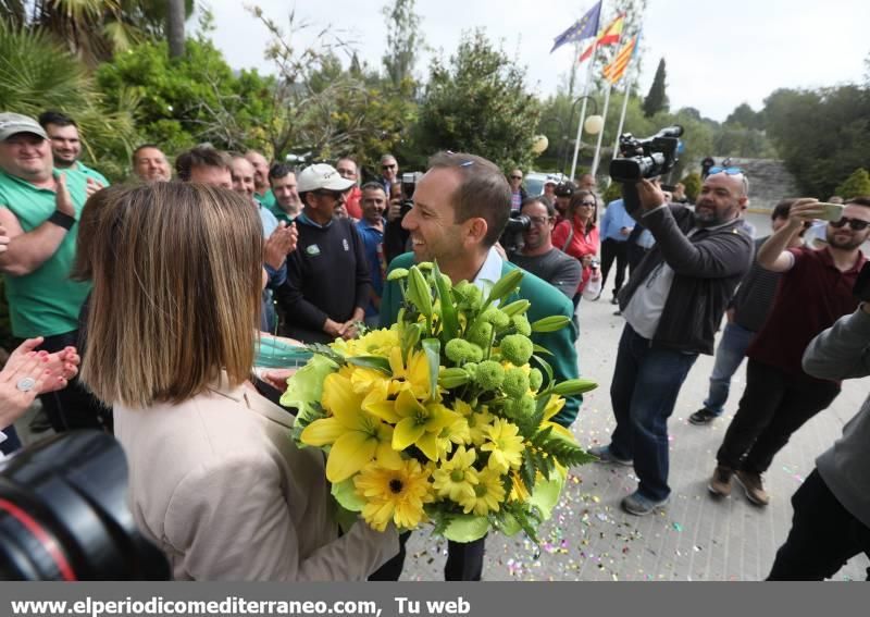 Homenaje a Sergio García