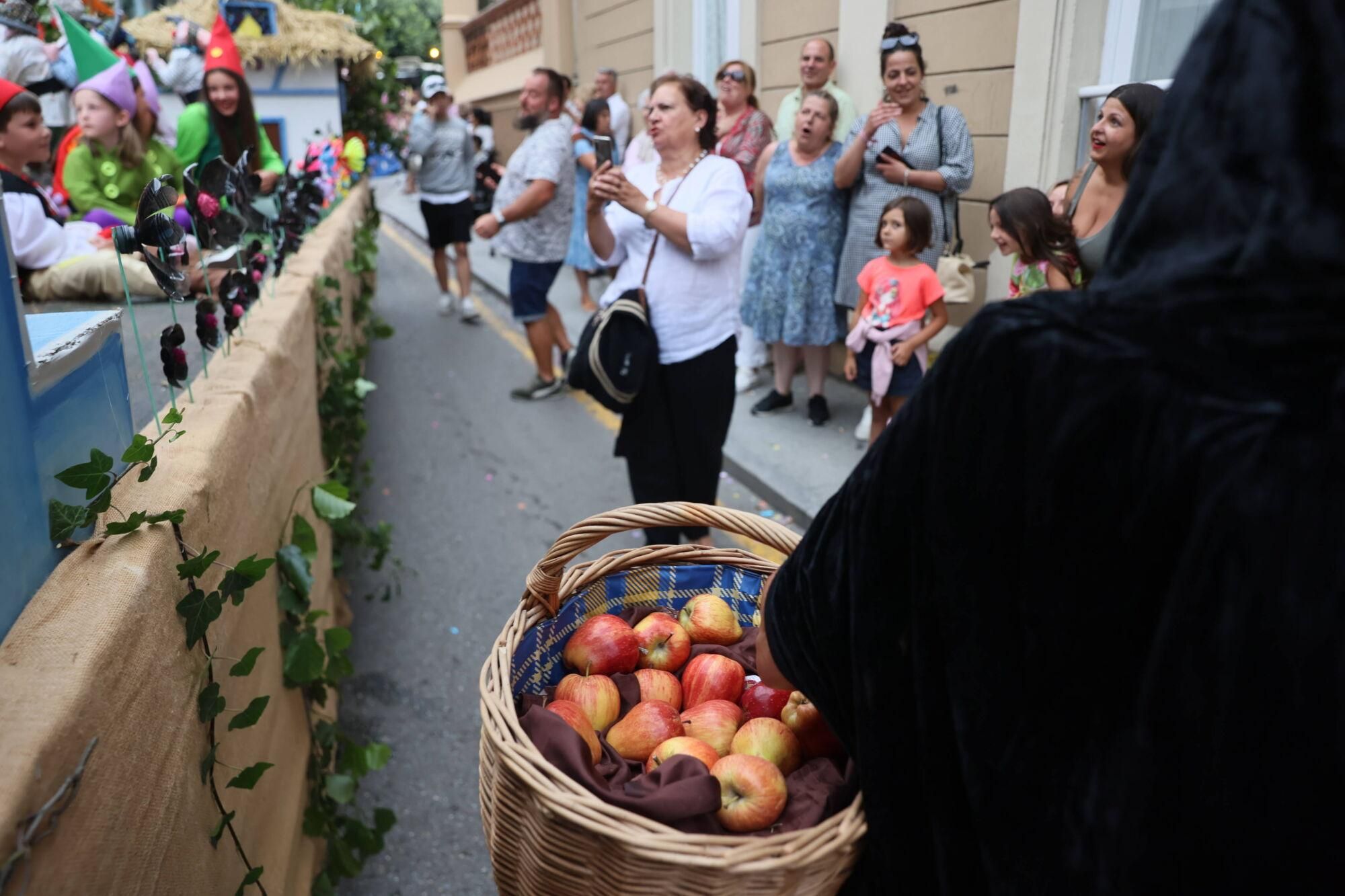 EN IMÁGENES: El desfile de carrozas por las fiestas del Carmen de Luancoi