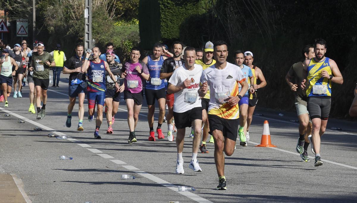 Atletas participantes en la XXIV edición de la Vig Bay