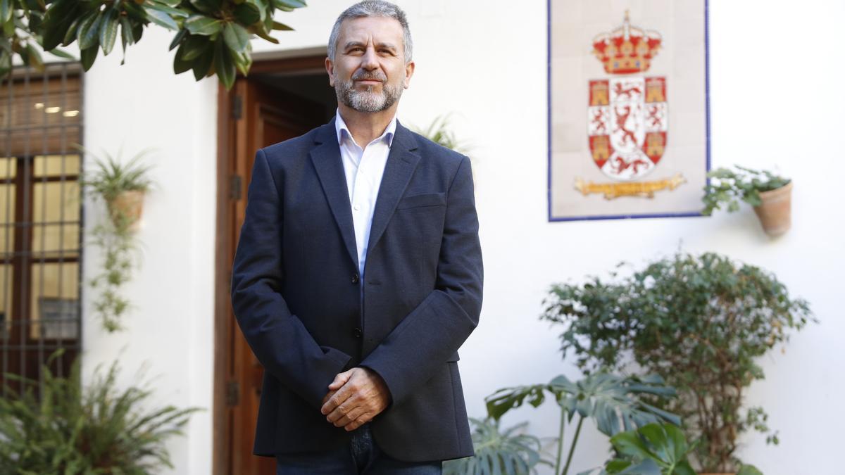 Francisco Ángel Sánchez, en la sede del IPBS, en la calle Buen Pastor.