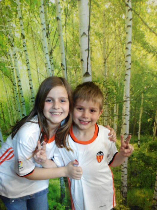 ARIADNA Y GONZALO De SUPER, a Mestalla