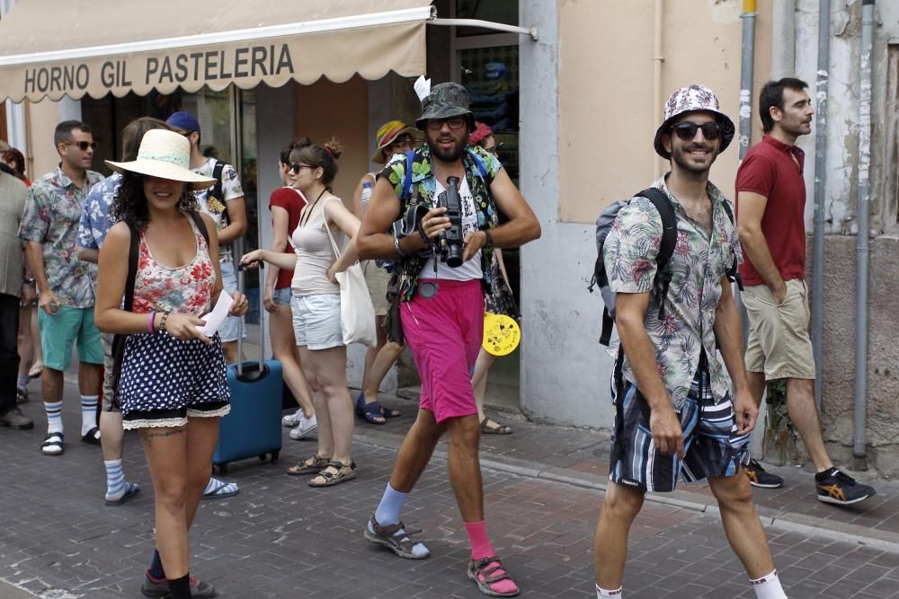 Manifestación contra la 'turistificación' de Ciutat Vella