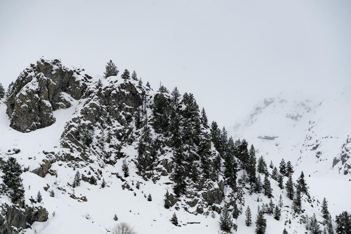 Vistas desde la estación de Formigal