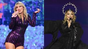 Taylor Swift y Madonna suelen mostrar su opinión contraria a Trump