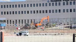 La obra de ampliación del Hospital de la Vega Baja se acelera con la cimentación