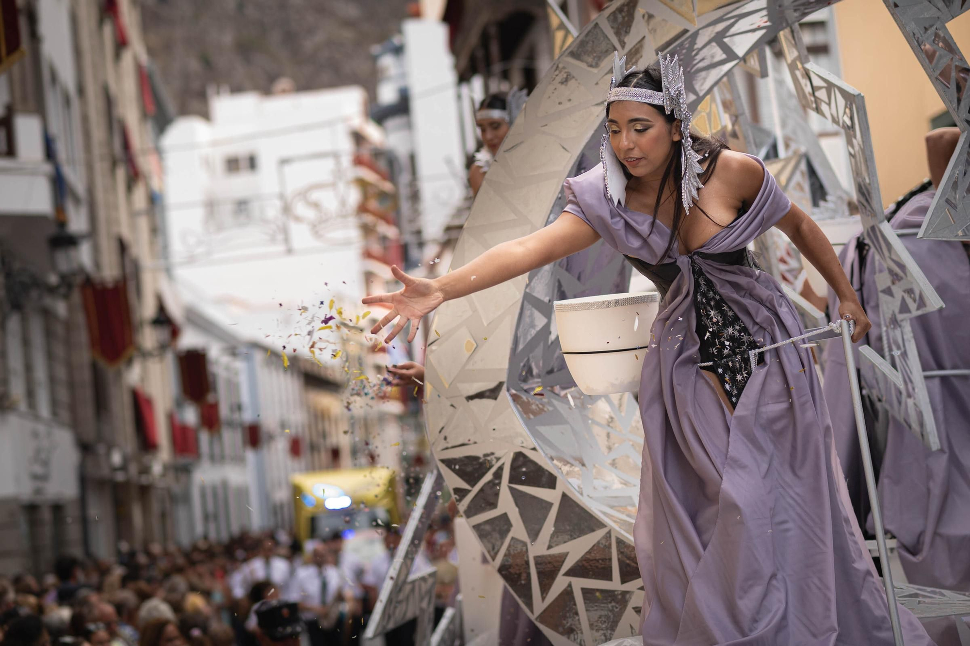 Batalla de flores de la Bajada de La Palma