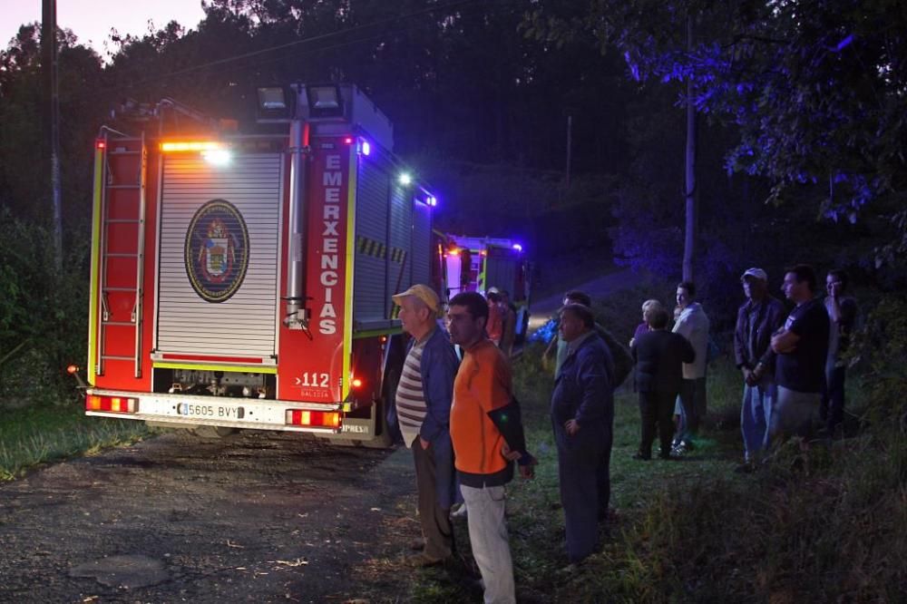 Arde una casa en A Estrada