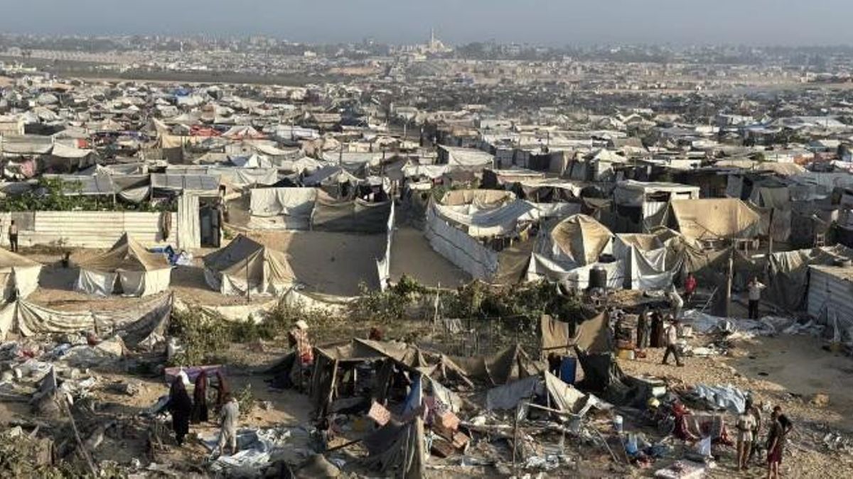 Ataque del Ejército de Israel en Jan YUnis, en el sur de la Franja de Gaza.