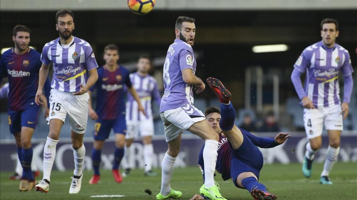 La derrota ante el Valladolid fue un duro golpe para el filial