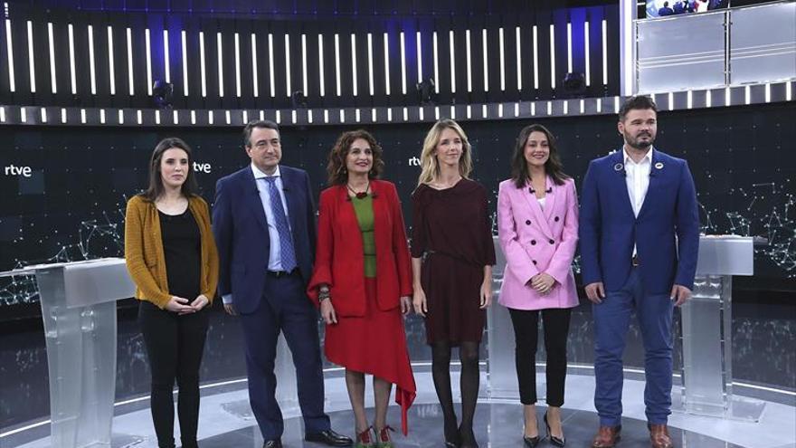 el debate que sí pasó los filtros: a seis y en tve