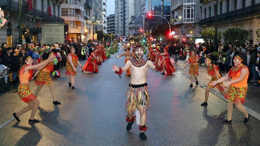 Las luces vuelven a Vigo por Carnaval