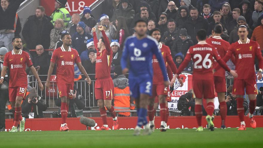 El Liverpool sale aún más reforzado de un Boxing Day en el que pincharon Chelsea, United y City