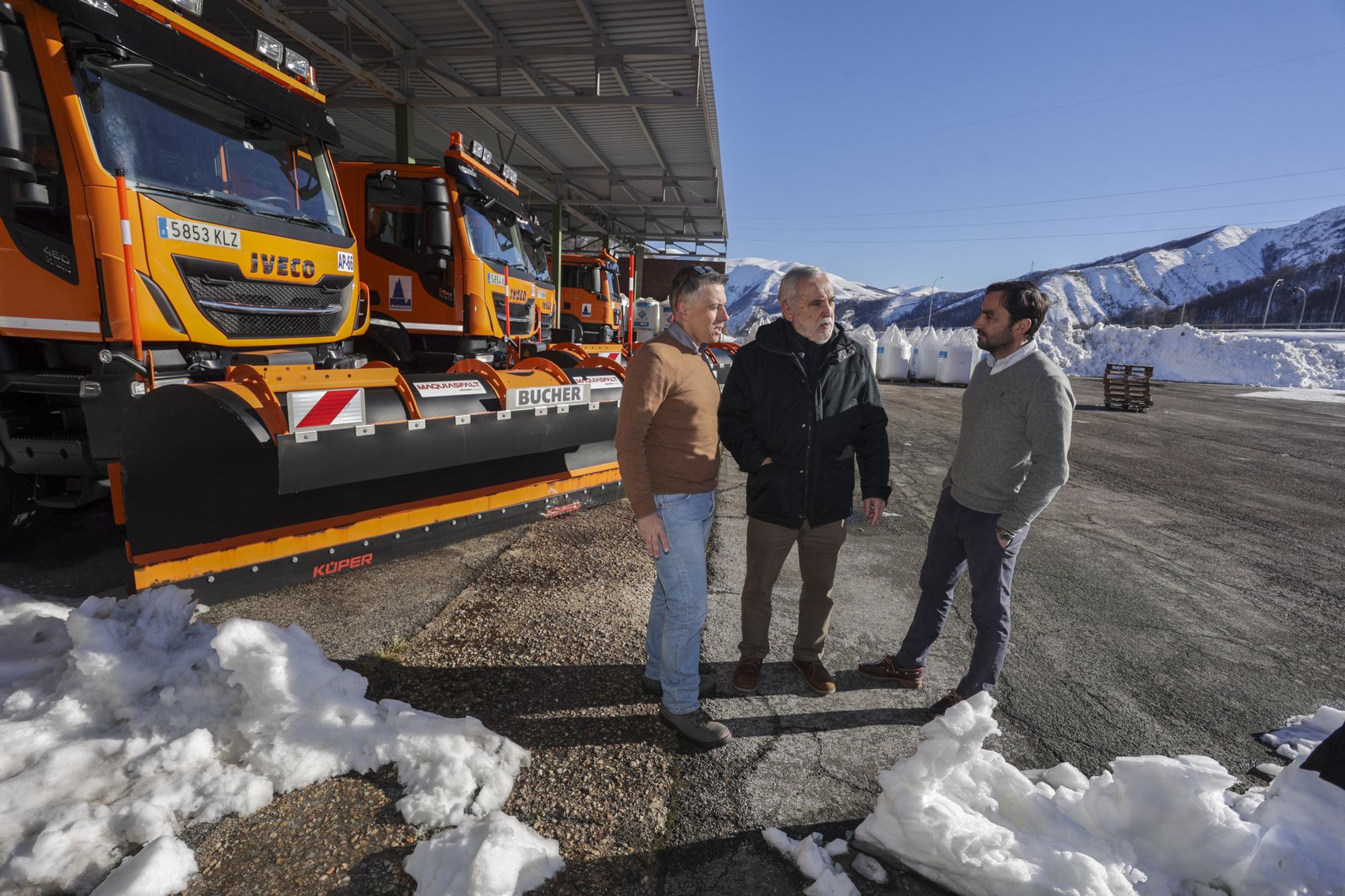 Así es el protocolo que aplica la autopista del Huerna ante las nevadas