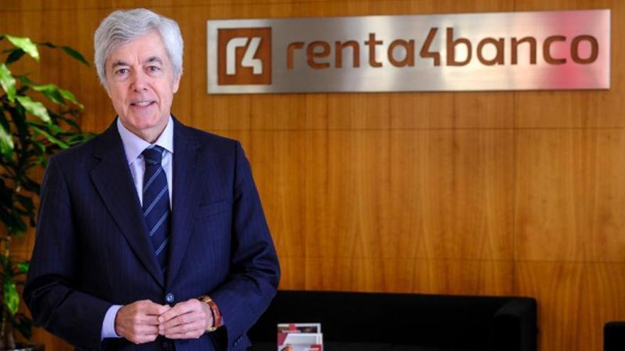 Juan Carlos Ureta, presidente de Renta 4 Banco "Si el BCE sube tipos, habrá una crisis de deuda como la de 2011"