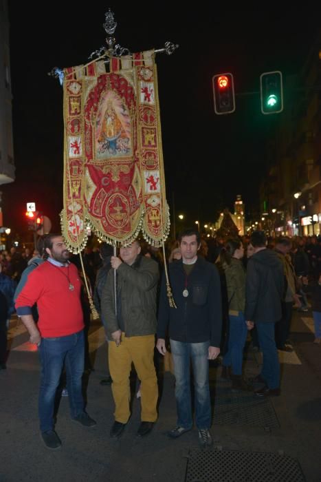 La Fuensanta llega a la Catedral