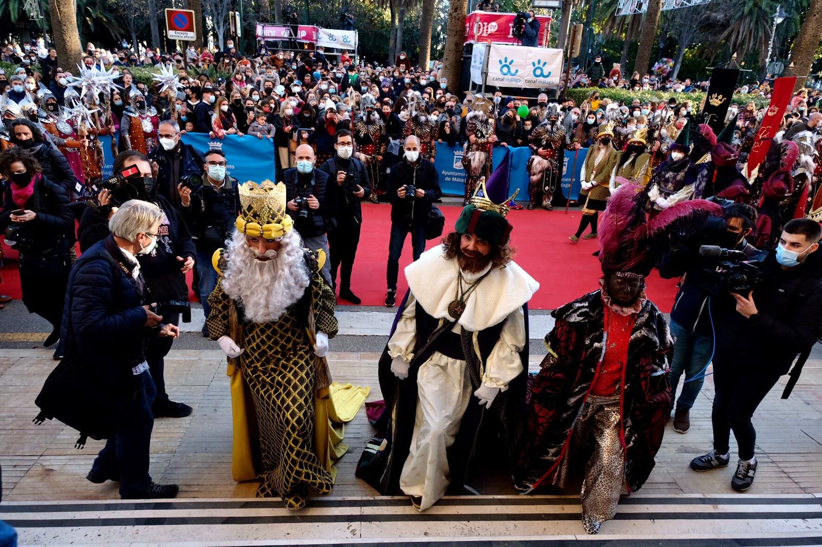 La Cabalgata de los Reyes Magos de Málaga de 2021