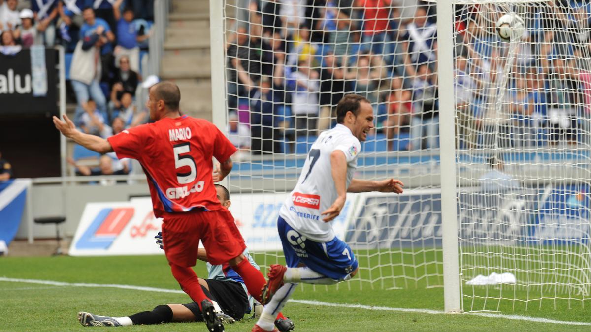 Doce años del hat-trick de Nino en el CD Tenerife - Getafe