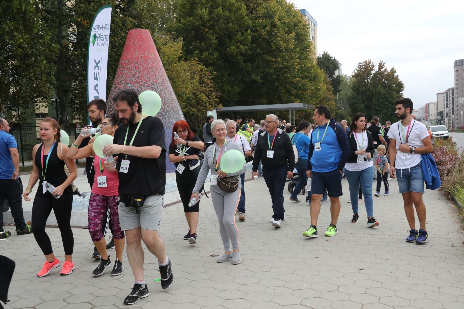 Vigo marcha en favor de Aspanaex