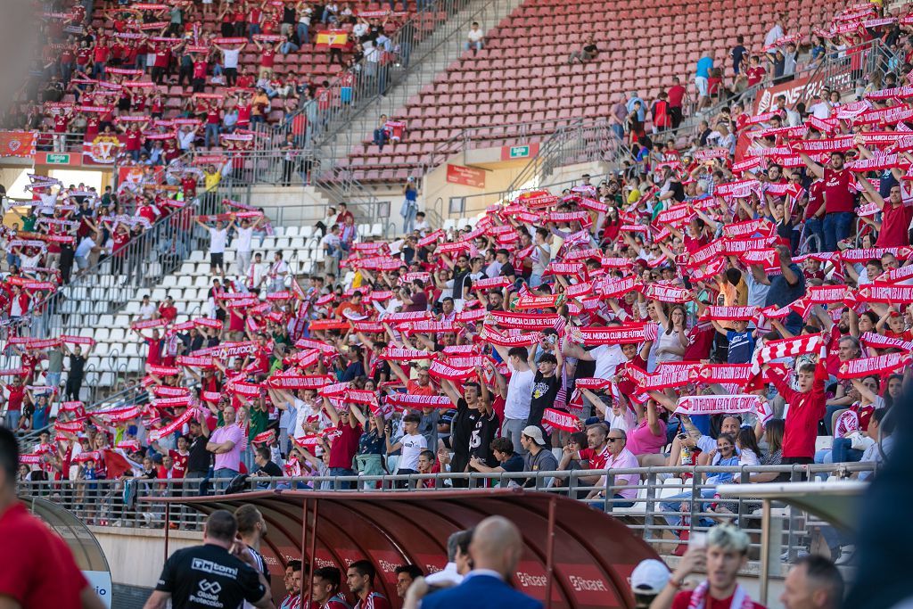 Real Murcia - Castellón, en imágenes