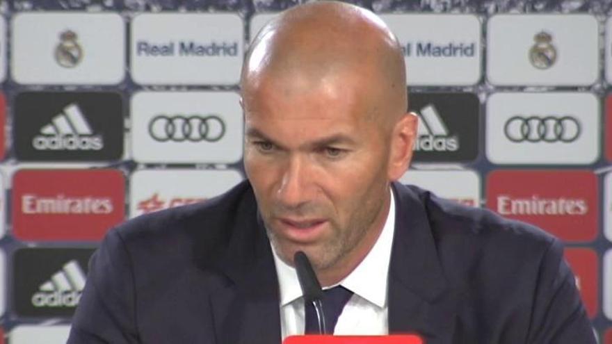 Zidane: "He visto bien a James y sí, se va a quedar"
