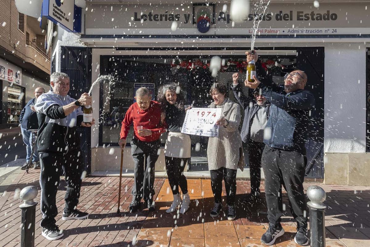 Celebraciones por el sorteo de El Niño