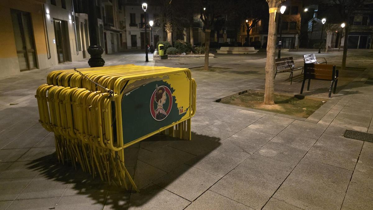 Vallas en la demarcación de Escalante-Amparo Iturbi