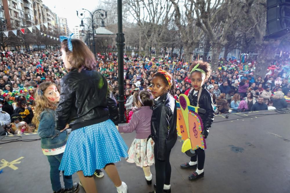 Carnaval en Gijón 2018: entrega de premios a los mejores disfraces.