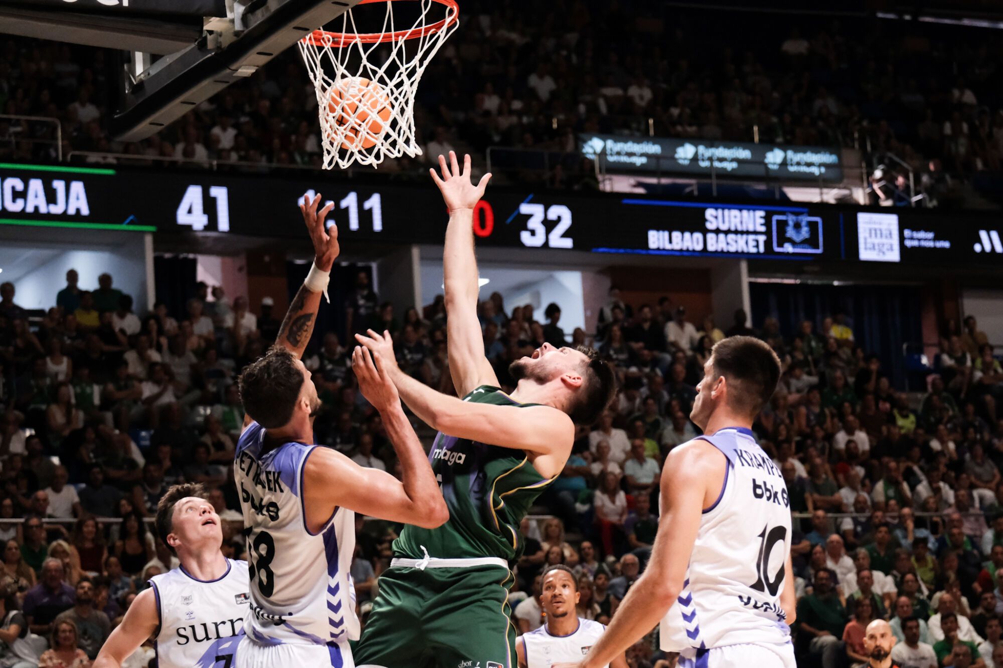 Unicaja - Surne Bilbao Basket, en imágenes