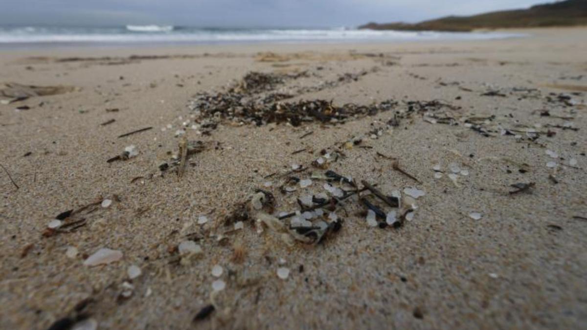 Llegan a Canarias restos del vertido de 'pellets'