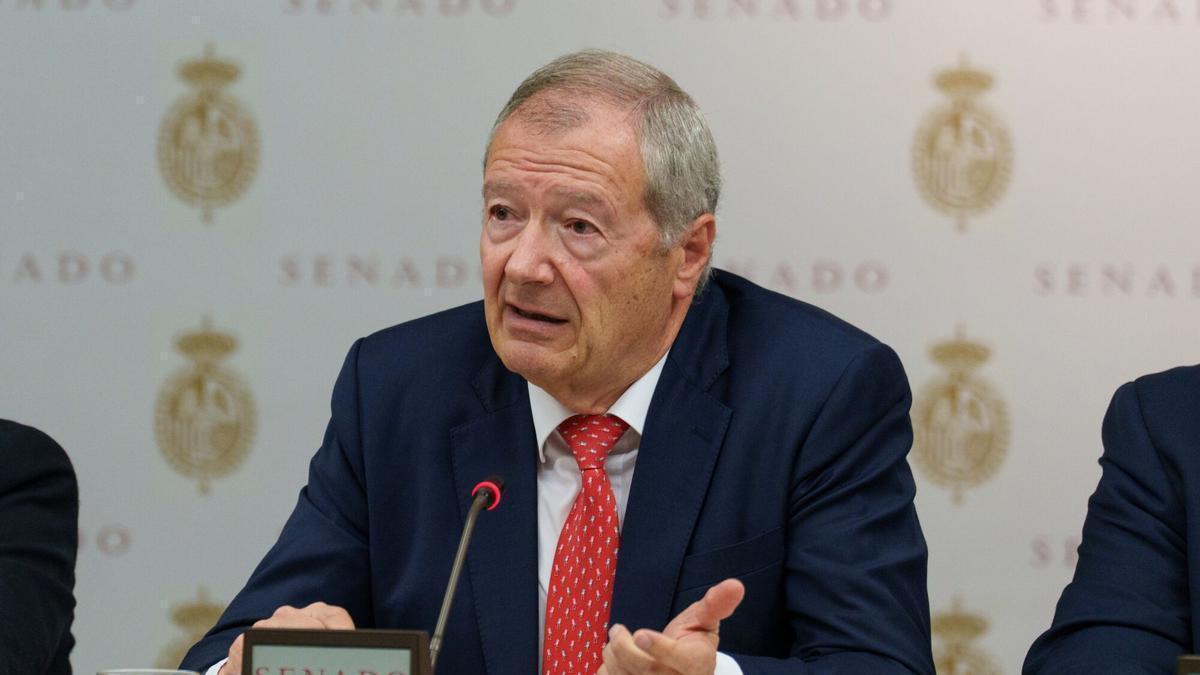 El Presidente de la Comisión de Investigación de Accidentes Ferroviarios (CIAF), Ignacio Barrón de Angoiti.