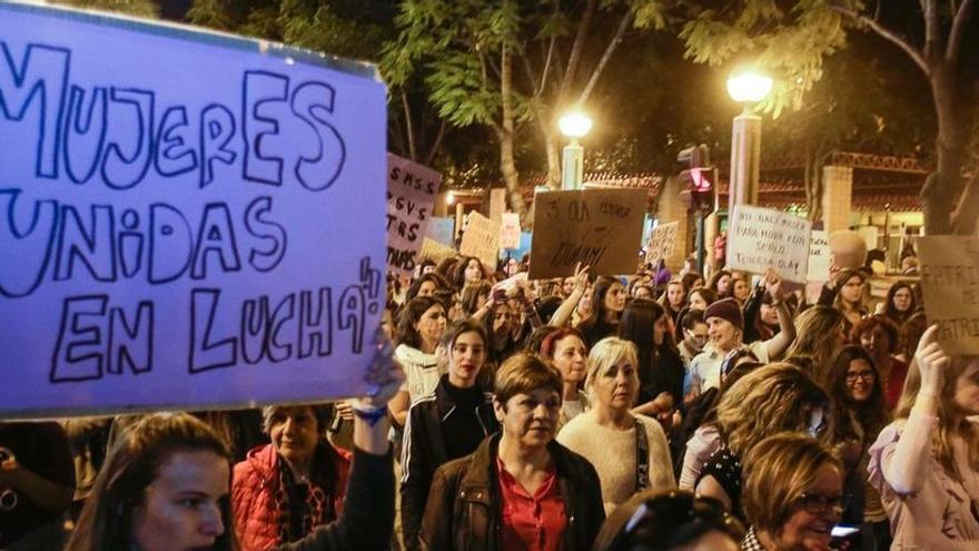 Manifestación del Día Internacional de la Mujer.