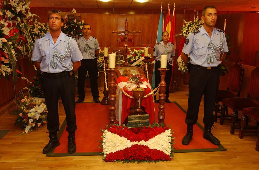 Velatorio en el salón de plenos