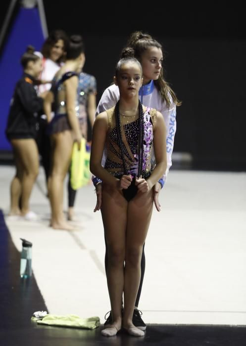 Torneo de gimnasia rítmica en el Corredoria Arena