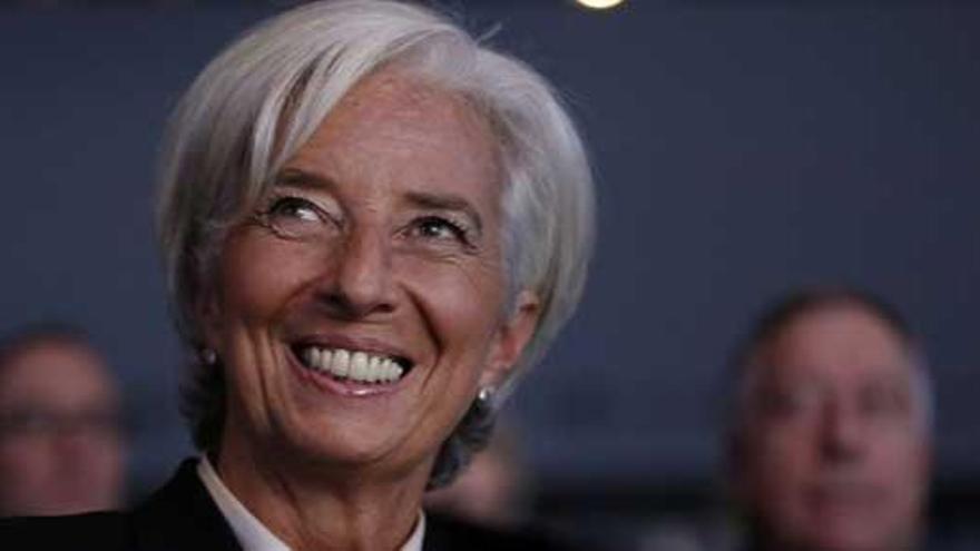 Christine Lagarde, en Davos.