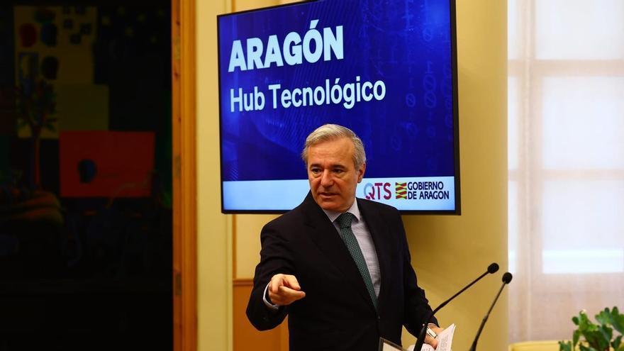 El presidente de Aragón, Jorge Azcón, defiende el fichaje de Marta Ríos por un centro de datos.