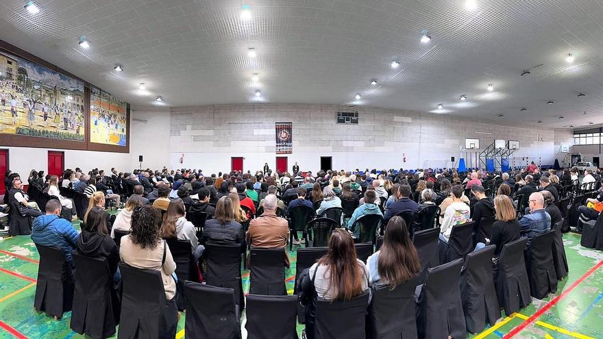 El pavelló de Joviat ple de gom a gom en la jornada de portes obertes, dissabte passat