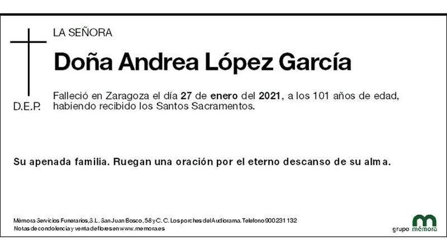 Andrea López García