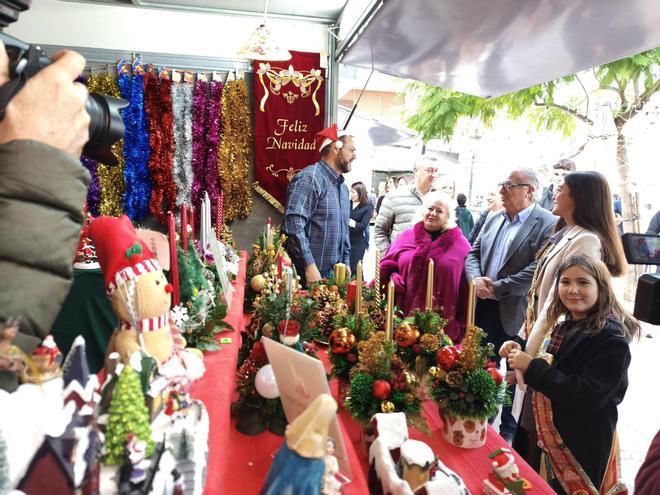 Inauguración del mercadillo navideño de Orpesa