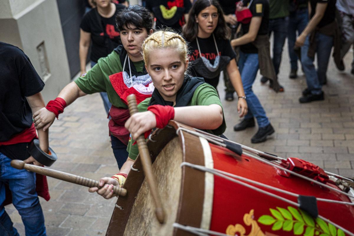 El Passacarrers de Patum d'aquest dimecres al vespre, en imatges
