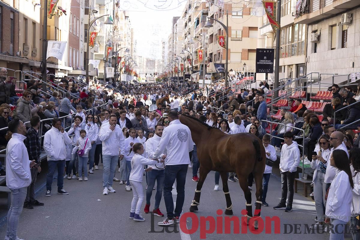 Concurso de caballo a pelo: pasacalles hasta el Hoyo en Caravaca