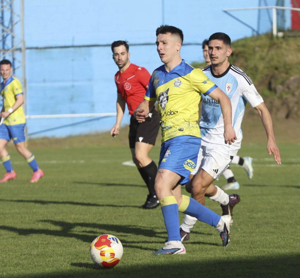 Los cambadeses mostraron un alto nivel ante el líder. | NOÉ PARGA