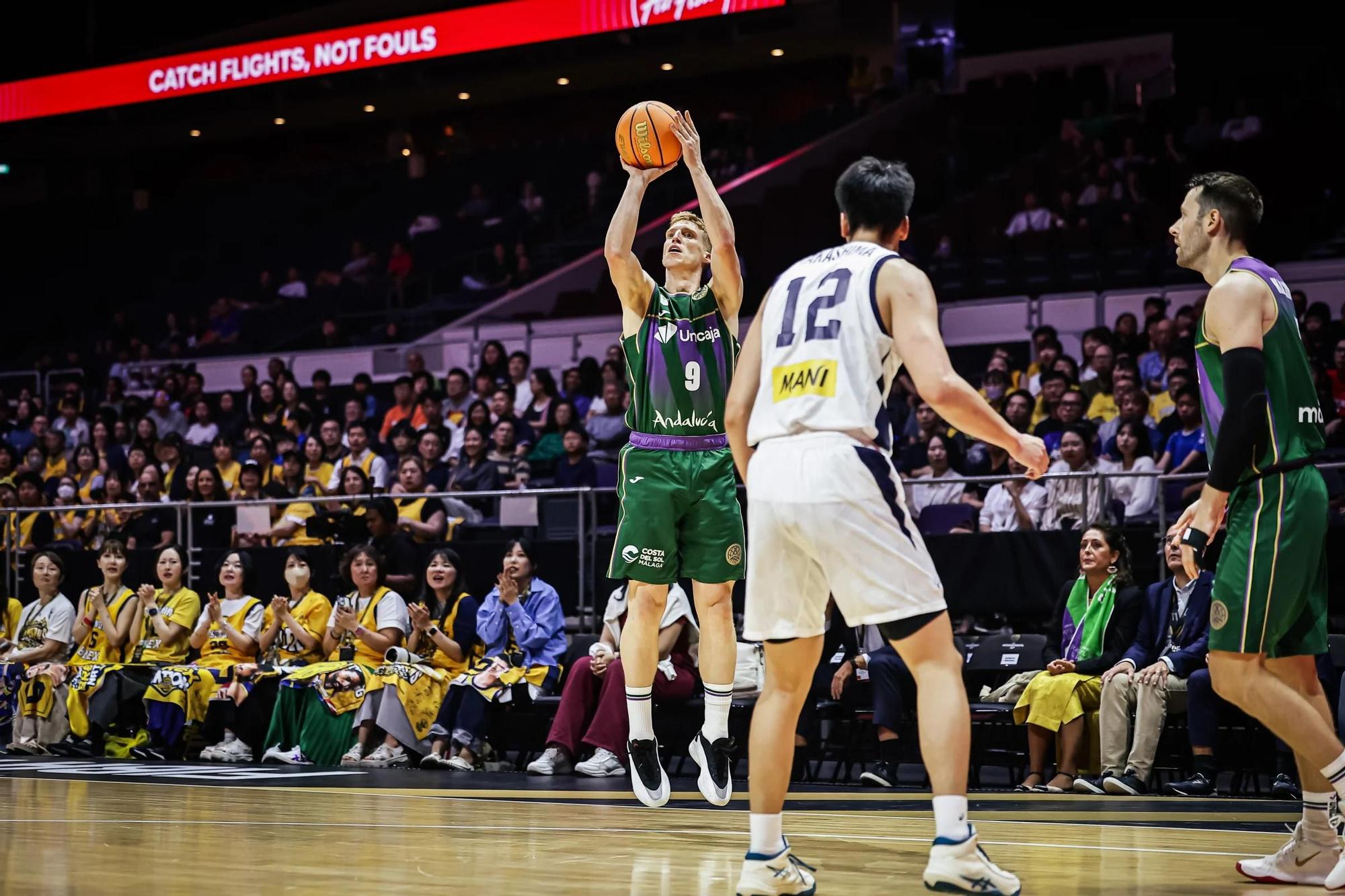 Copa Intercontinental de baloncesto: Utsunomiya 68-97 Unicaja, en imágenes