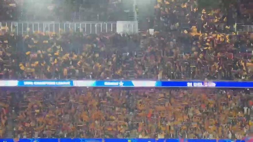 Así suena a capella 'El Cant del Barça' en el Spotify Camp Nou