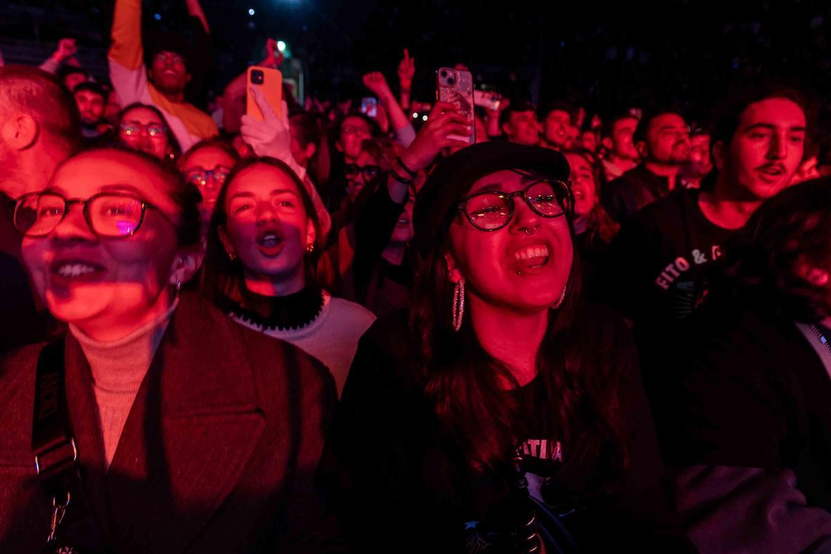 Alicante vibra con el directo de Fito & Fitipaldis