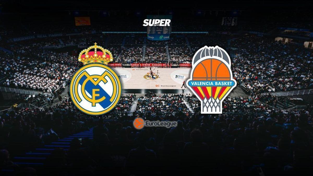 Real Madrid - Valencia Basket; la Euroliga en vivo y en directo