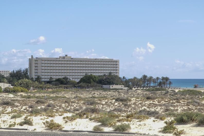 Imagen del hotel Oliva Beach, de la cadena RIU, ubicado en las Grandes Playas de Corralejo. | | LP/DLP